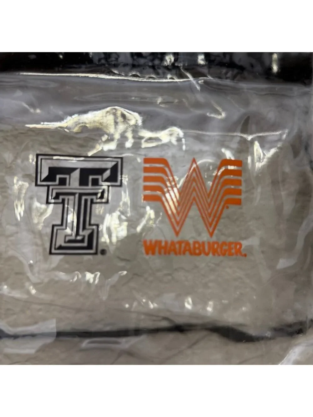 Custom Game Day Tote Texas Tech & Whataburger Collaboration